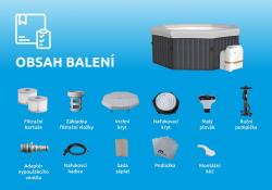 Marimex MSPA Tuscany F-TU062W bazén vírivý + zľava 40 € na príslušenstvo