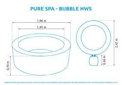 Intex 28426 Pure Spa - Bubble HWS nafukovací vířivka pro 4 os.