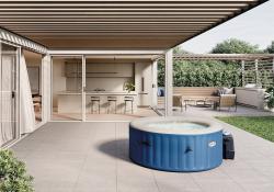 Marimex Bazén vířivý nafukovací Pure Spa - Bubble HWS -modrý -Intex 28486EX