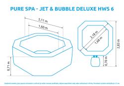 Marimex Vířivý bazén Pure Spa - Jet Bubble Deluxe HWS 6