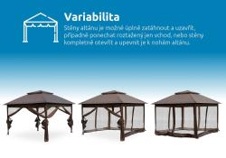 Marimex Záhradný altán Vista béžový