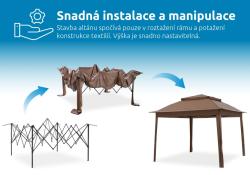 Marimex Zahradní altán Vista béžový