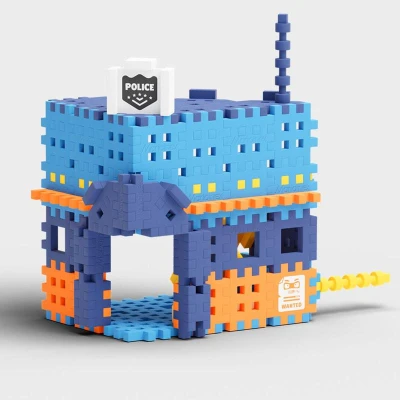 Marioinex MINI WAFFLE Policejní stanice 280 ks