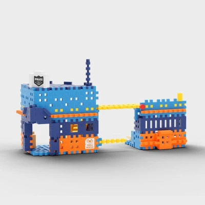 Marioinex MINI WAFFLE Policejní stanice 280 ks (VÝPRODEJ)