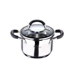 Masterpro Hrnec s poklicí nerez FOODIES 16 cm 1,8 litru Masterpro Hrnec s poklicí nerez FOODIES 16 cm 1,8 litru