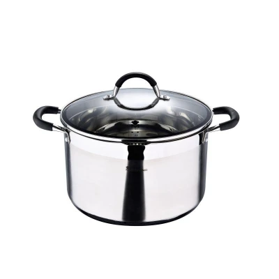 Masterpro Hrnec s poklicí nerez FOODIES 28 cm 9,5 litru