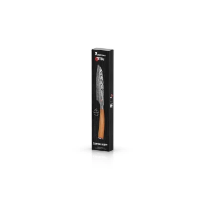 Masterpro Nůž Santoku TETSU 12,5 cm nerez dřevo