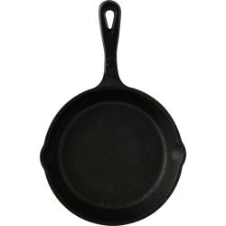 Masterpro Pánev litinová COOK SHARE 15,8 cm černá