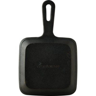 Masterpro Pánev litinová na gril COOK SHARE 13,7x22,2x2,2 cm černá