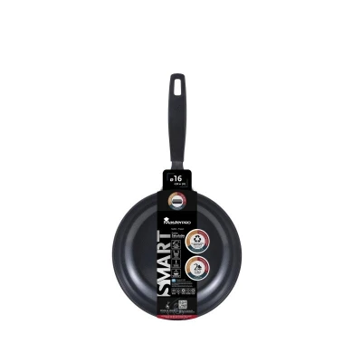 Masterpro Pánev s nepřilnavým povrchem SMART 16 cm stříbrná