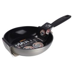 Masterpro Pánev s nepřilnavým povrchem SMART 16 cm stříbrná