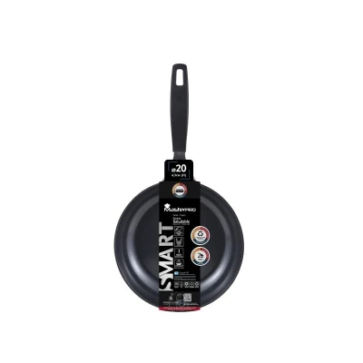 Masterpro Pánev s nepřilnavým povrchem SMART 20 cm stříbrná