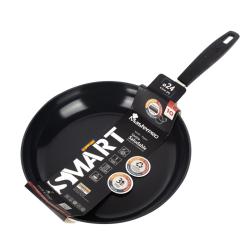 Masterpro Pánev s nepřilnavým povrchem SMART 24 cm stříbrná