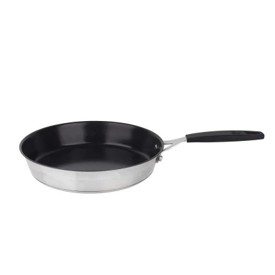 Masterpro Pánev s nepřilnavým povrchem SMART 28cm nerez