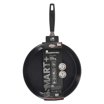 Masterpro Pánev s nepřilnavým povrchem SMART 28cm nerez