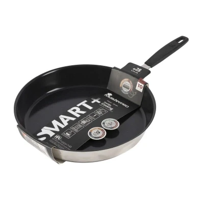 Masterpro Pánev s nepřilnavým povrchem SMART 28cm nerez