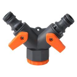 Mat Adaptér na kohoutek-rozdělovač 2cestný 1/2[34] + 3/4[34]