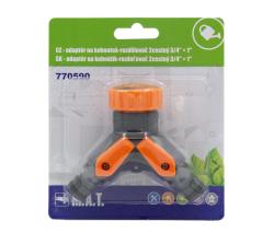 Mat Adaptér na kohoutek-rozdělovač 2cestný 3/4[34] + 1[34]