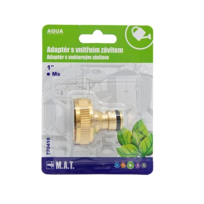 Mat Adaptér s vnitřním závitem 1[34] Ms AQUA