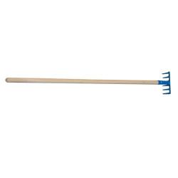 Mat Hrábě DĚTSKÉ 10cm ocel S NÁSADOU 75cm