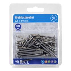 Mat Hřebík stavební 50x2,5mm (60ks) Mat Hřebík stavební 50x2,5mm (60ks)