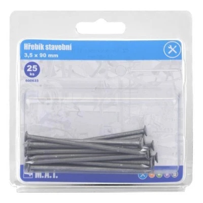 Mat Hřebík stavební 90x3,5mm (25ks) Mat Hřebík stavební 90x3,5mm (25ks)