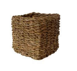 Mat Košík hranatý vysoký střední 22x22x17cm mořská tráva Mat Košík hranatý vysoký střední 22x22x17cm mořská tráva