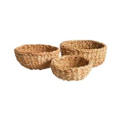 Mat Košík kulatý velký pr.30x13cm mořská tráva