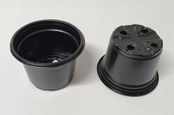 Mat Květináč lehčený 10cm ČER (10ks) Mat Květináč lehčený 10cm ČER (10ks)