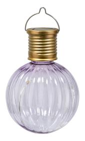 Mat Lampa solární pr.8,5 v.11,2cm, 4LED, kov/PH FI sv.