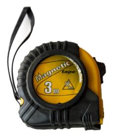 Mat Metr stáčecí MAGNETIC 3.0m/16mm