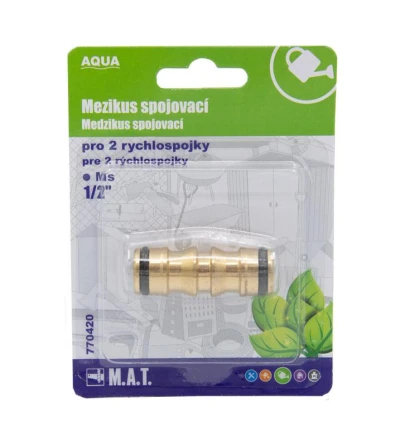 Mat Mezikus spojovací pro 2 rychlospojky 1/2[34] Ms AQUA