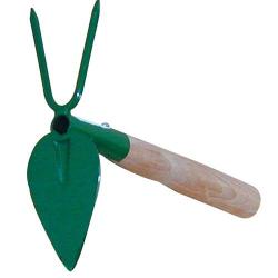Mat Okopávačka srdíčko 2 hroty S NÁSADOU 24cm