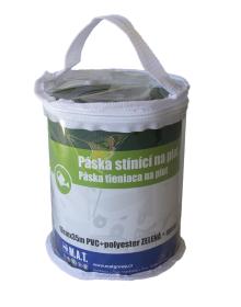 Mat Páska stínící na plot 19cmx35m PVC+polyester ZE + upínka 20ks