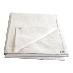Mat Plachta s oky 4x 5m BÍ 140g/m2, kašírovaná