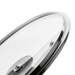 Mat Poklice sklo 18cm s hmatníkem