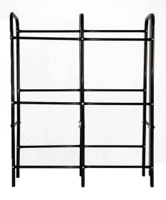 Mat Regál na přepravky 96x33x116cm kov