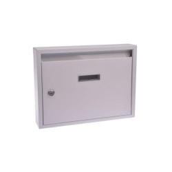 Mat Schránka poštovní paneláková 320x240x60mm BÍ bez děr Mat Schránka poštovní paneláková 320x240x60mm BÍ bez děr