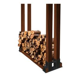 Mat Stojan na palivové dřevo 340x150mm ČER (1ks)