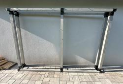 Mat Stojan na palivové dřevo 340x150mm ČER (1ks)