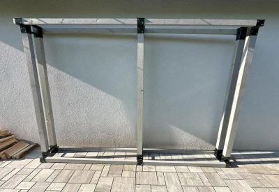 Mat Stojan na palivové dřevo 340x150mm Zn (1ks)