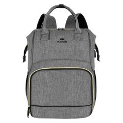 Matein Batoh na notebook / taška na oběd 15,6' 1368 USB Grey
