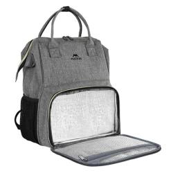 Matein Batoh na notebook / taška na oběd 15,6[39] 1368 USB Grey