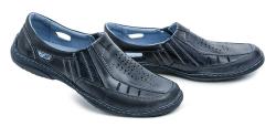 Mateos 492A navy pánské nadměrné polobotky