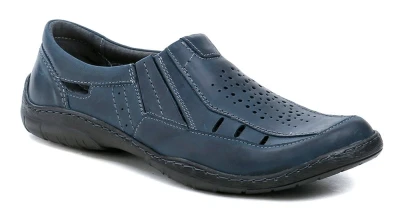 Mateos 492B navy pánské nadměrné polobotky Mateos 492B navy pánské nadměrné polobotky