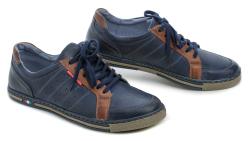 Mateos 566 navy pánské polobotky