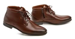 Mateos 802 hnědé pánské zimní boty