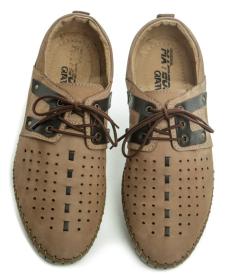 Mateos 882 hnědé pánské polobotky