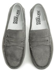 Mateos 894 šedé mokasíny