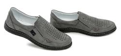 Mateos 943 sivé pánske mokasíny